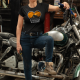 Wszystko co najlepsze zdarzyło się na motocyklu - damska koszulka na prezent dla motocyklistki