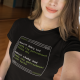 Napisz dobry kod - damska koszulka na prezent dla informatyka