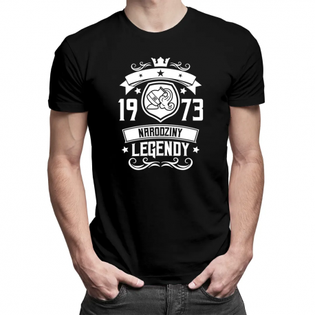 Wodnik 1973 Narodziny Legendy - męska koszulka na prezent