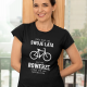 Może mam już swoje lata, ale na rowerze czuję się jak nastolatka - damska koszulka na prezent