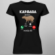 Kapibara dzwoni, muszę iść - damska koszulka na prezent