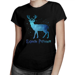 Expecto Patronum - damska koszulka z nadrukiem