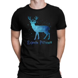 Expecto Patronum - męska koszulka z nadrukiem
