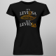 It's leviosa not leviosa - damska koszulka z nadrukiem
