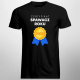 Certyfikat Spawacz Roku 2023 - męska koszulka na prezent dla spawacza