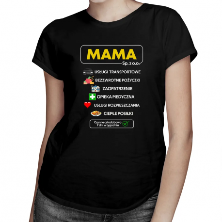 Mama Sp z o.o. - męska koszulka na prezent