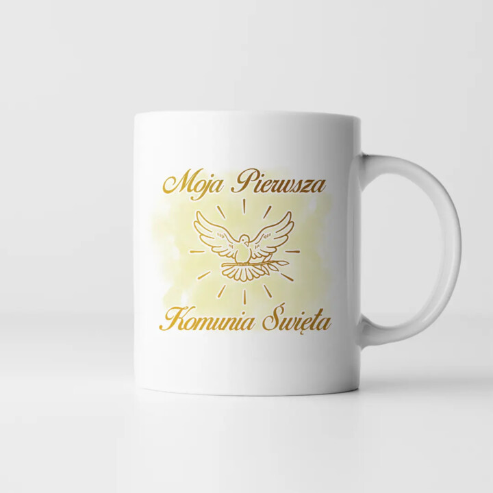 Moja Pierwsza Komunia Święta - kubek na prezent