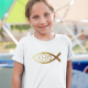 Ichthys - dziecięca koszulka na prezent komunijny