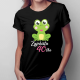 Żajebista + wiek - damska koszulka na prezent - produkt personalizowany