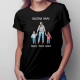 Drużyna mamy - damska koszulka na prezent – produkt personalizowany