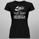 Jestem jak tajny agent, moja specjalność to: organizacja transportu - damska koszulka na prezent dla mamy