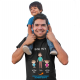 Gang taty - męska koszulka z nadrukiem - produkt personalizowany