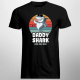 Daddy shark (doo doo doo) - męska koszulka na prezent dla taty