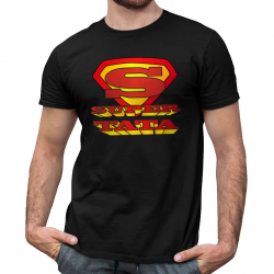 Supertata - męska koszulka na prezent dla taty