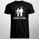 Game over v2 - męska koszulka na prezent dla taty