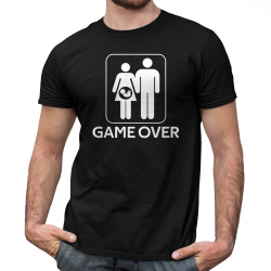 Game over v2 - męska koszulka na prezent dla taty