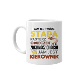 Jam jest wódz - kubek na prezent dla kierownika