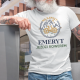 Najlepszy emeryt jeździ rowerem - męska koszulka na prezent dla emeryta