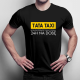 Tata taxi - męska koszulka na prezent dla Taty