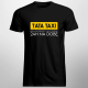 Tata taxi - męska koszulka na prezent dla Taty