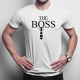 The boss - męska koszulka na prezent dla taty