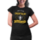Mój plan emerytalny: pszczelarstwo - damska koszulka na prezent dla emerytki