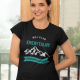 Mój plan emerytalny: chodzenie po górach - damska koszulka na prezent dla emerytki
