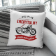 Mój plan emerytalny: jazda motocyklem - poduszka na prezent dla emeryta