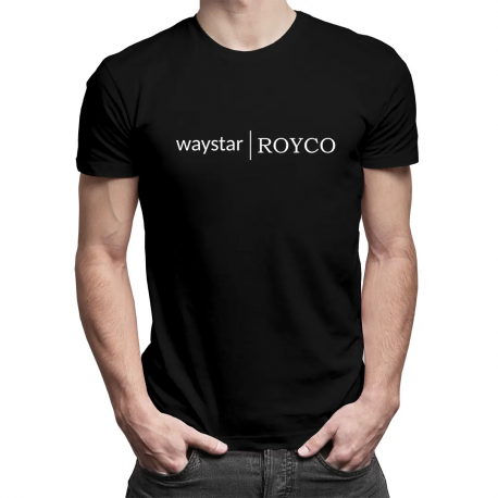 Waystar|ROYCO - męska koszulka z motywem serialu Sukcesja