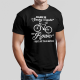 Czujesz się smutny i brzydki? - Rower - męska koszulka na prezent dla rowerzysty