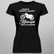 Czujesz się smutna i brzydka? - Motocykl - damska koszulka na prezent dla motocyklistki