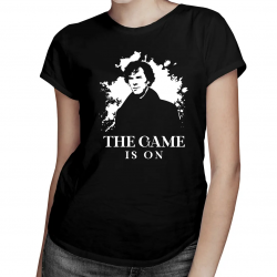 The game is on - damska koszulka dla fanów serialu Sherlock