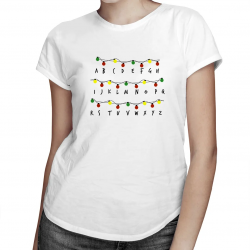 Alternatywny wymiar - damska koszulka z motywem serialu Stranger Things