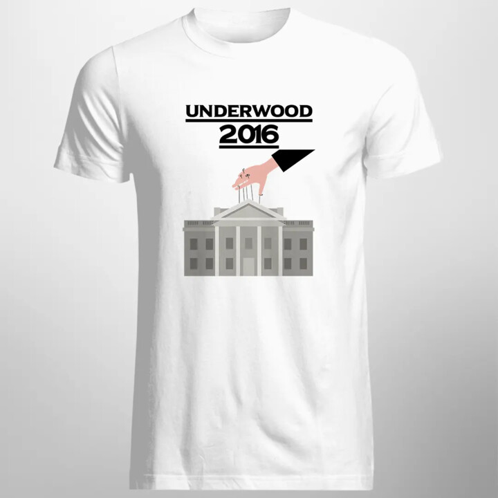 UNDERWOOD 2016 - męska koszulka z motywem serialu House of Cards