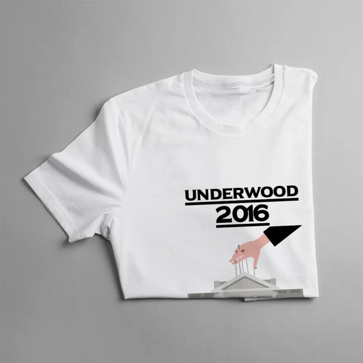 UNDERWOOD 2016 - męska koszulka z motywem serialu House of Cards
