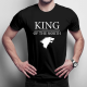 King of the north - męska koszulka z motywem serialu Gra o tron