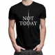 Not today - męska koszulka z motywem serialu Gra o tron