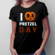 I love pretzel day - damska koszulka z motywem serialu The Office