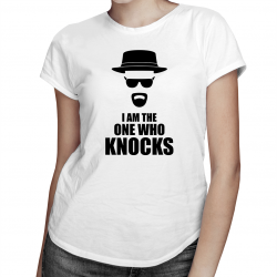 I am the one who knocks - damska koszulka dla fanów serialu Breaking Bad