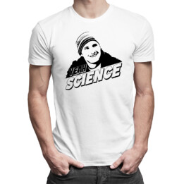 Yeah, science! - męska koszulka dla fanów serialu Breaking Bad