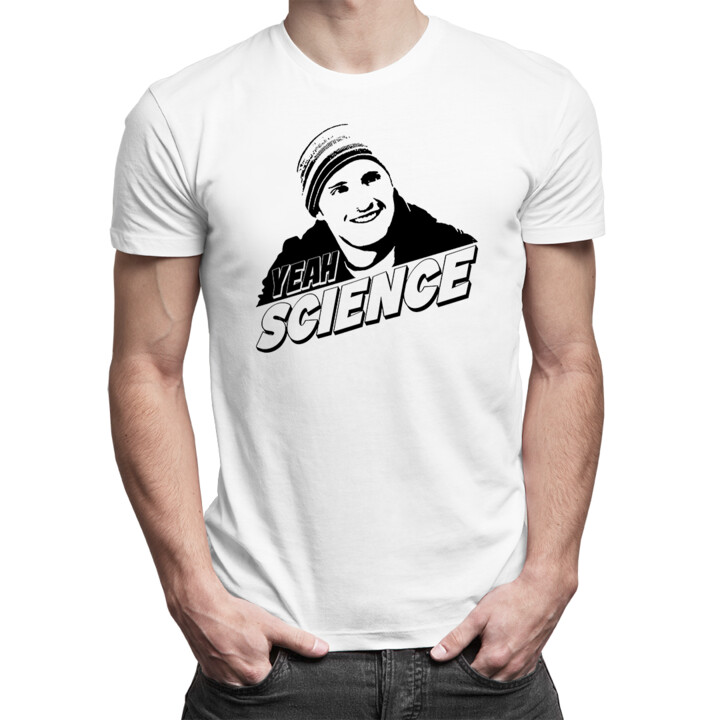 Yeah, science! - męska koszulka dla fanów serialu Breaking Bad