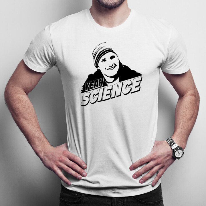 Yeah, science! - męska koszulka dla fanów serialu Breaking Bad