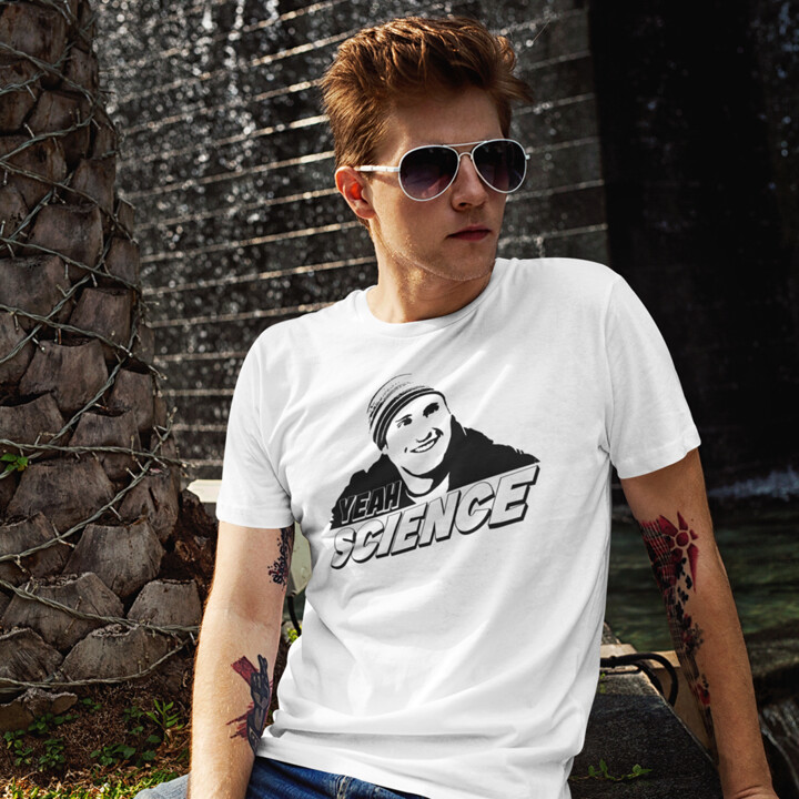 Yeah, science! - męska koszulka dla fanów serialu Breaking Bad