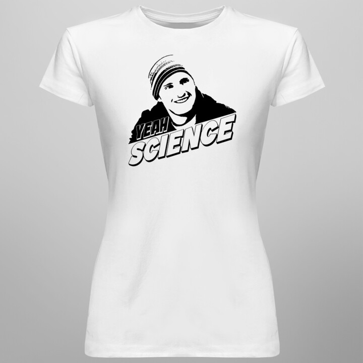 Yeah, science! - damska koszulka dla fanów serialu Breaking Bad