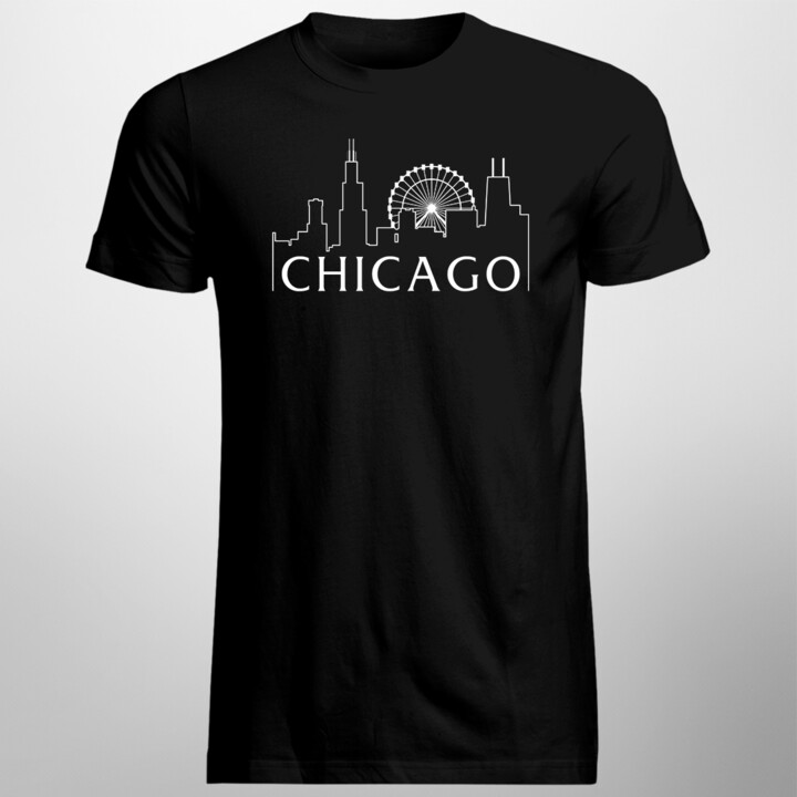 Chicago - męska koszulka dla fanów serialu Poker Face