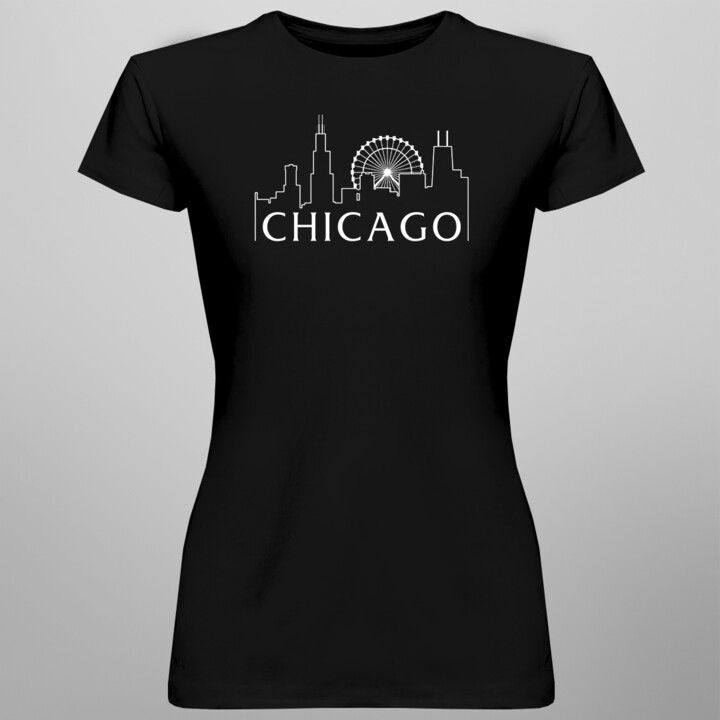 Chicago - damska koszulka dla fanów serialu Poker Face