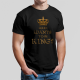 Who wants to be king? - męska koszulka dla fanów serialu Wikingowie