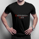 Everybody lies - męska koszulka dla fanów serialu Dr House