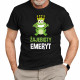 Żajebisty emeryt - męska koszulka na prezent