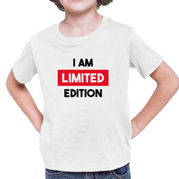  I am limited edition - dziecięca koszulka na prezent